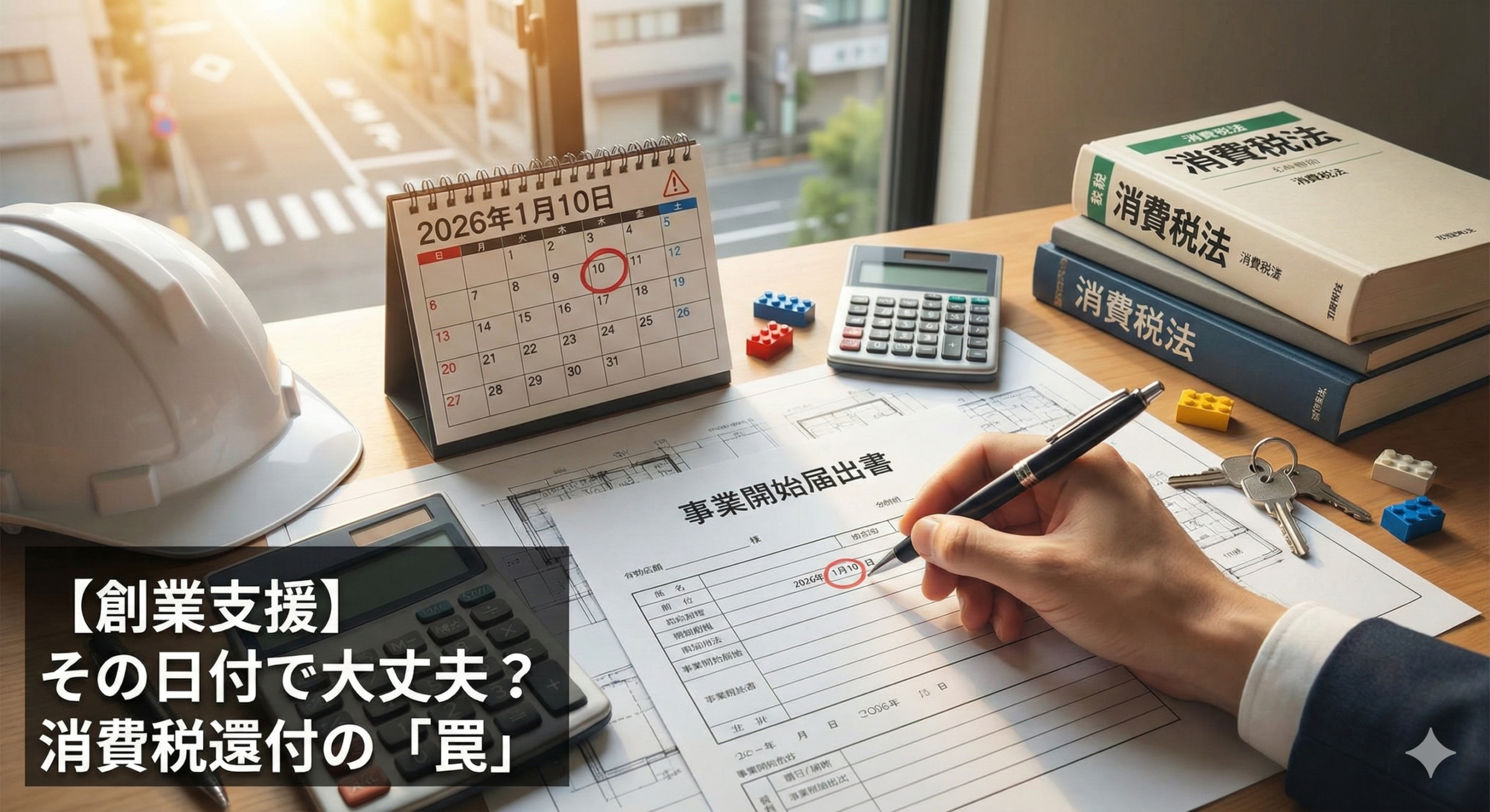 その日付で大丈夫？ 消費税還付の罠